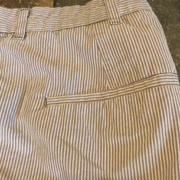 Foundry Supply Company Men’s Gray Stripe Chino Shorts size 52 - Picture 5 of 7